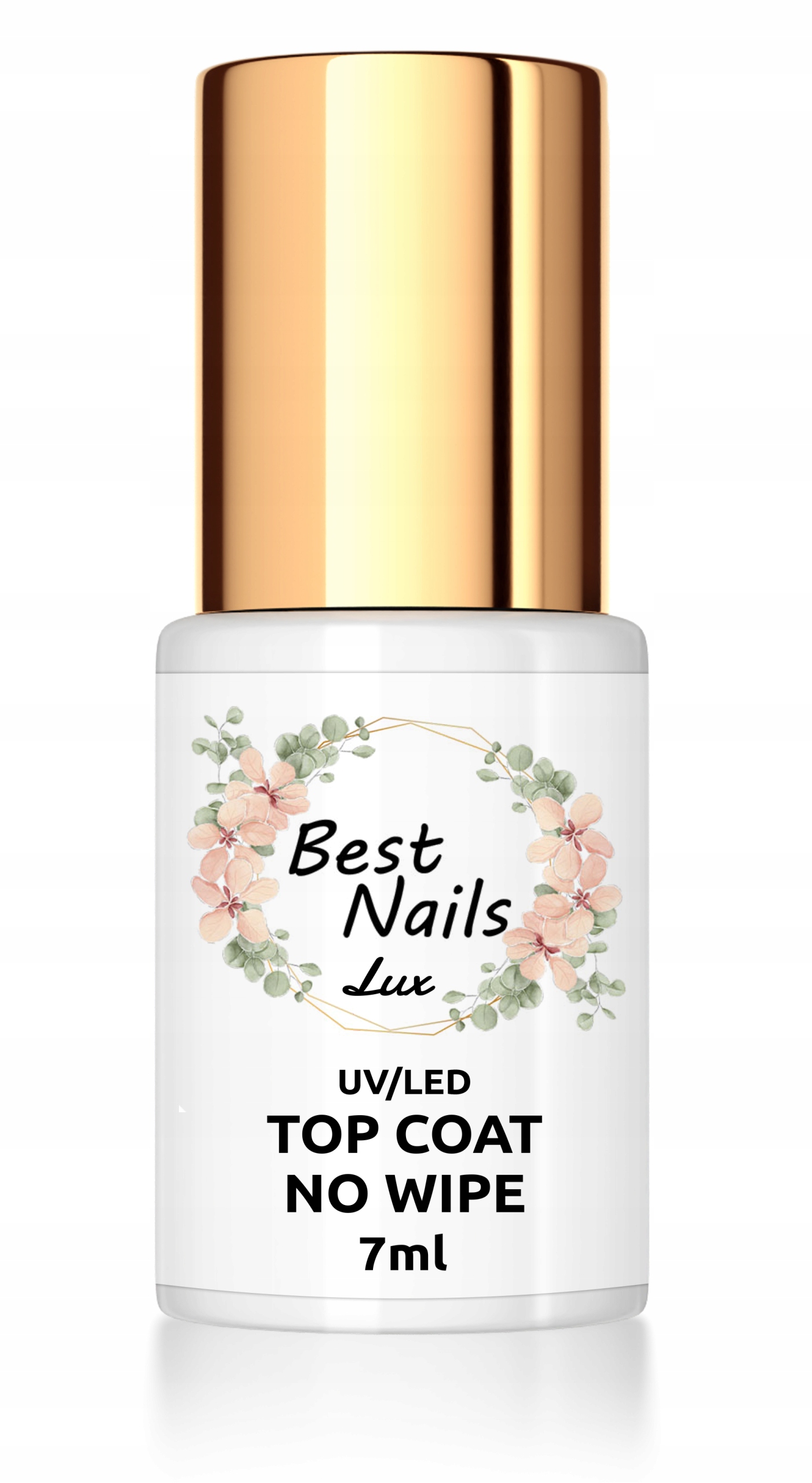 BEST NAILS LUX TOP COAT NO WIPE UV/LED 7ML