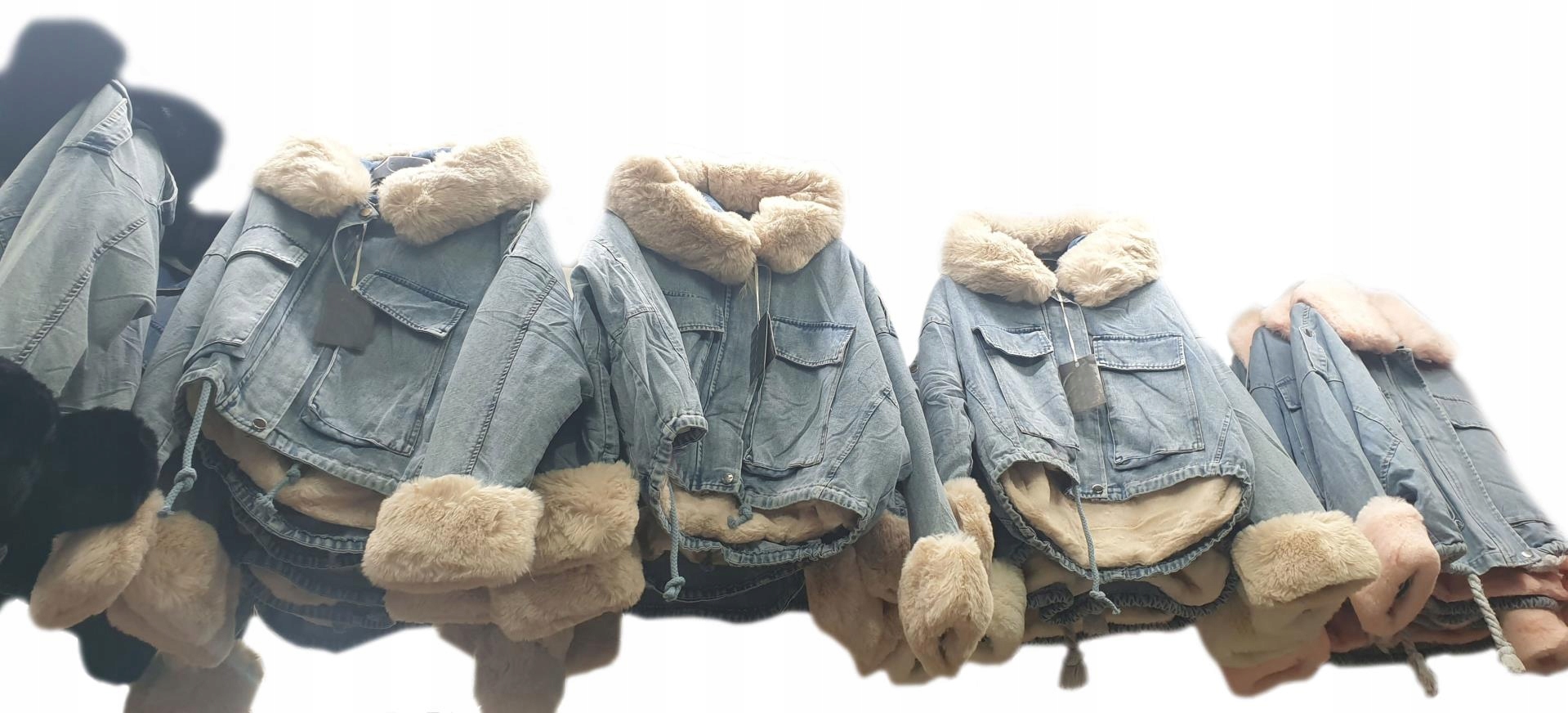 

Kurtka Jeansowa Z Futerkiem Katana Miś Futerkol/xl