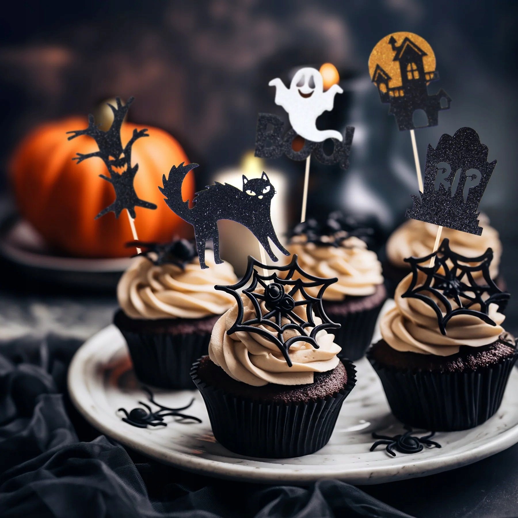 Toppery Halloween BOO! 5szt. zestaw HALLOWEEN EAN (GTIN) 5904610138533