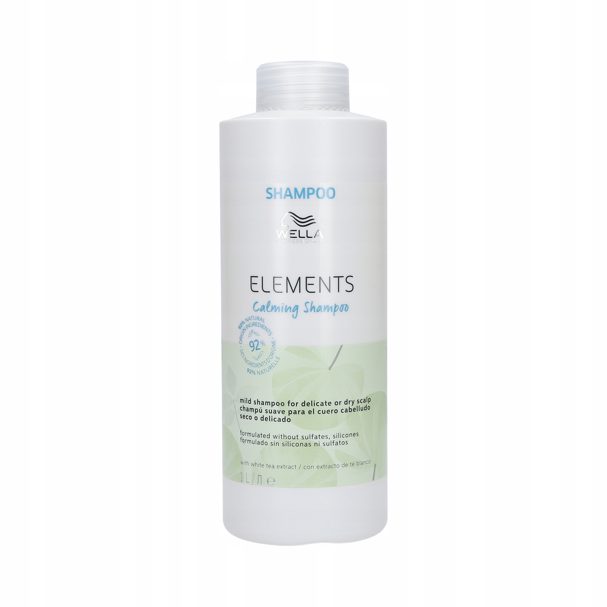 Šampon Elements Calming Wella 1000 ml regenerace a hydratace