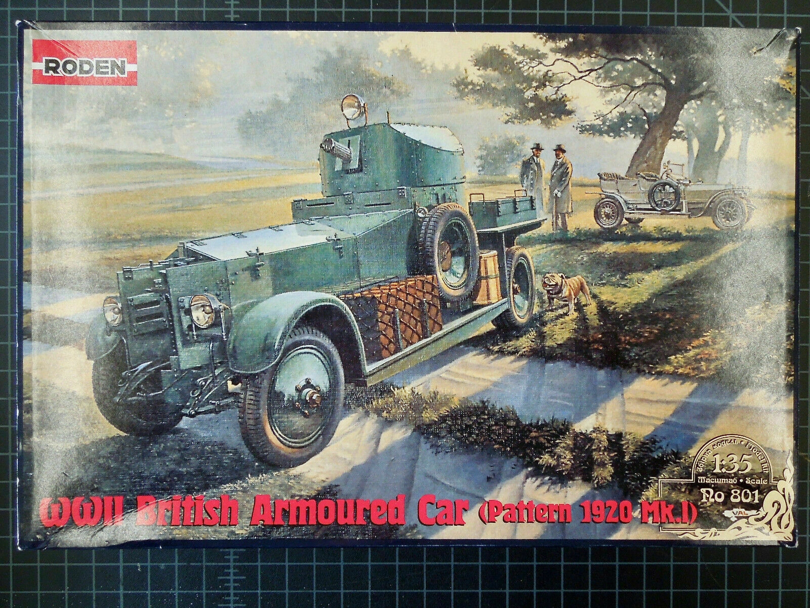 Roden 801 1/35 Rr Obrněný vůz 1920 Mk.I