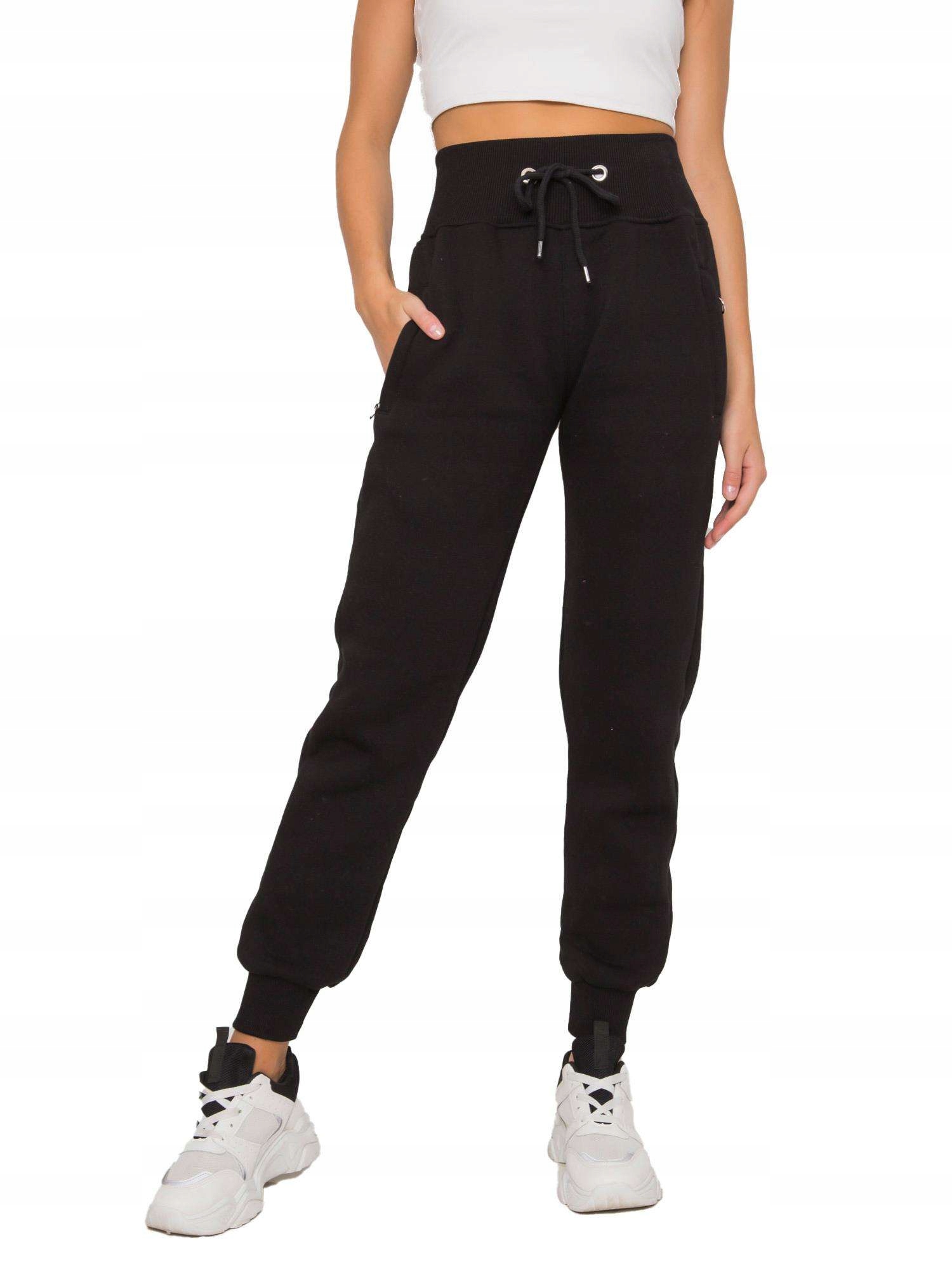 SPODNIE DRESOWE DRESY DAMSKIE WYGODNE - S