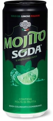 Levně Sada 24 Kusů: Lemon Soda Mojito 330 ml Fondi Di Crodo Italský