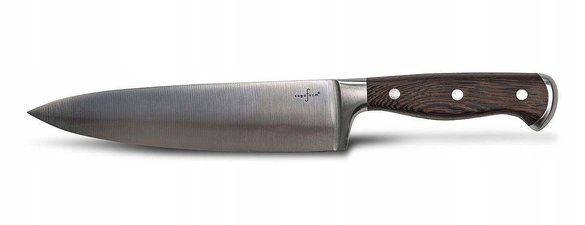Nůž Sagaform pro šéfkuchaře 20 cm Erik Wenge