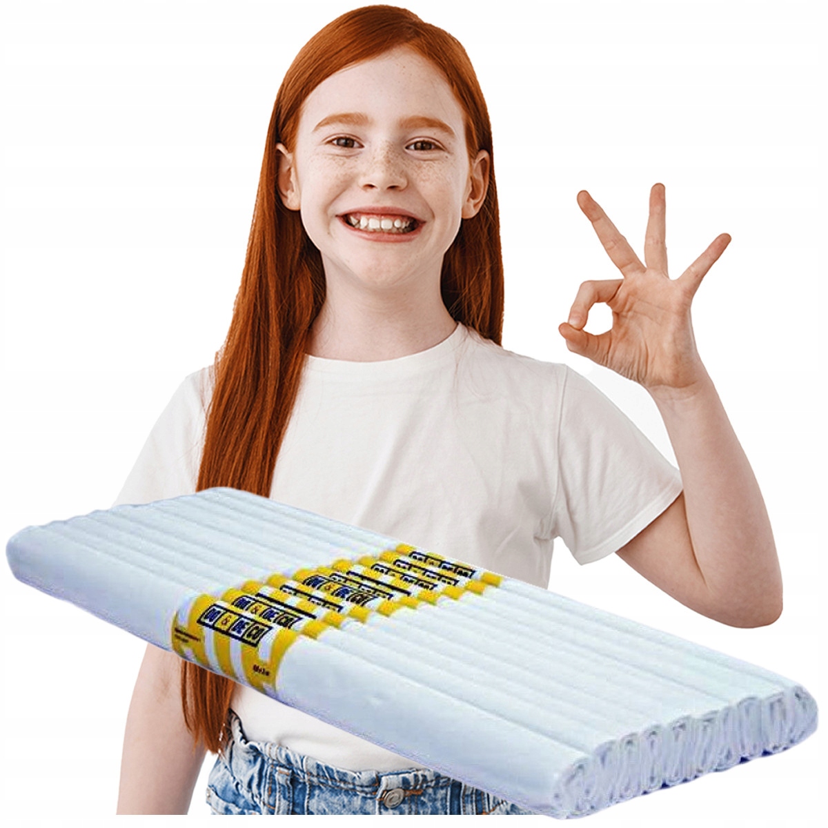 BIBUŁA PERŁOWA MARSZCZONA DO PRAC KREATYWNYCH Kolor biały