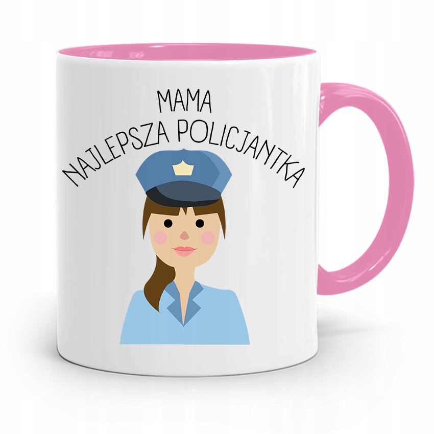 

Kubek Różowy Dla Mamy Najlepsza Policjanta