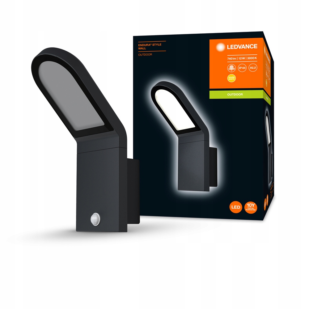 Zahradní venkovní nástěnné Led svítidlo 12W 3000K IP44 Ledvance