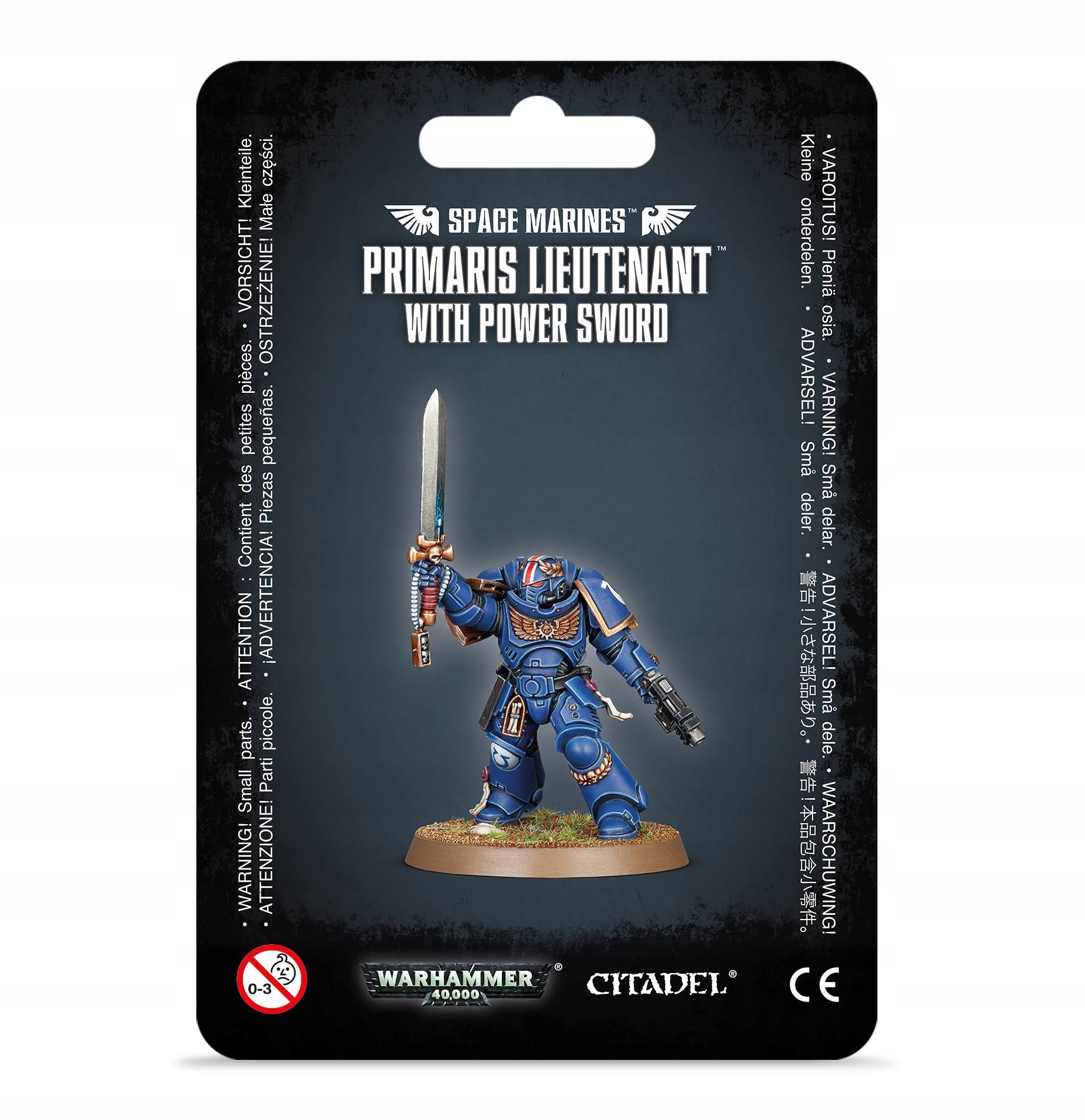 SPACE MARINES Primaris Lieutenant with Power Sword