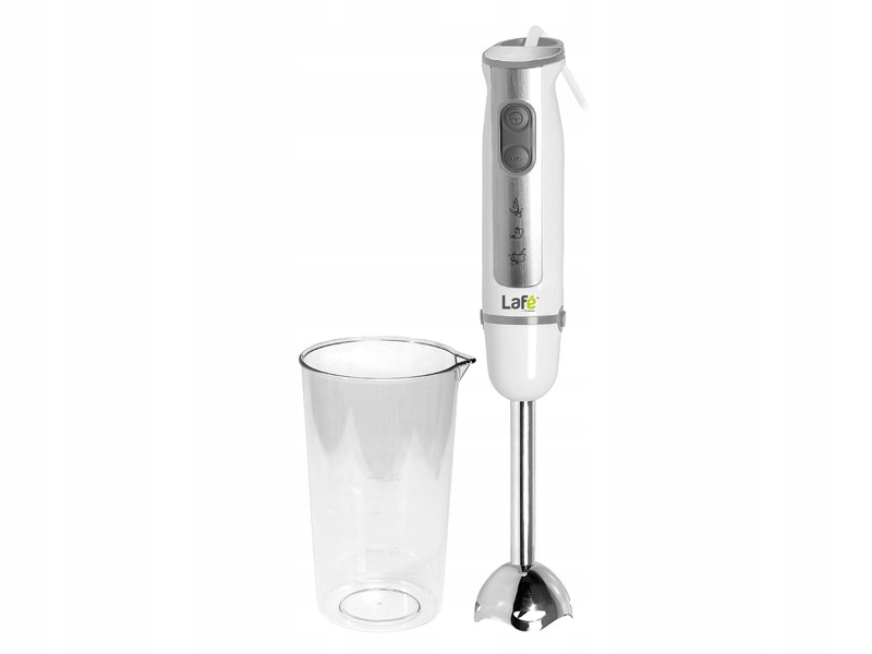 BLENDER RĘCZNY ROZDRABNIACZ do BLENDOWANIA ZUP KOKTAJLI KREMÓW 500W + KUBEK