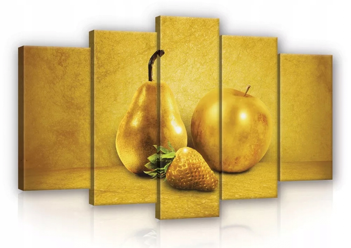 Obraz Na Plátně Canvas 100x60 Zlaté Ovoce