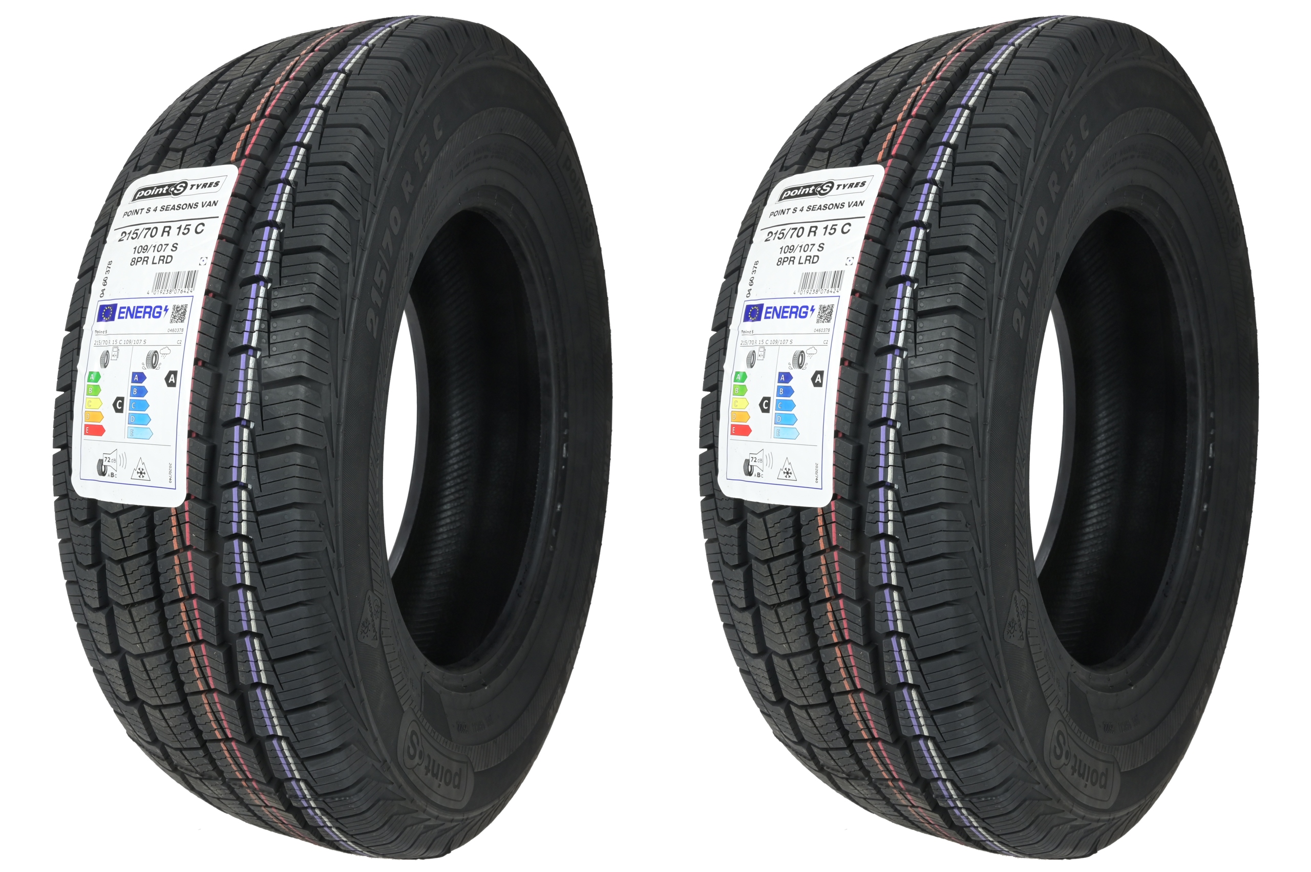 

2 x 215/70R15C 109/107S Point S Całoroczne