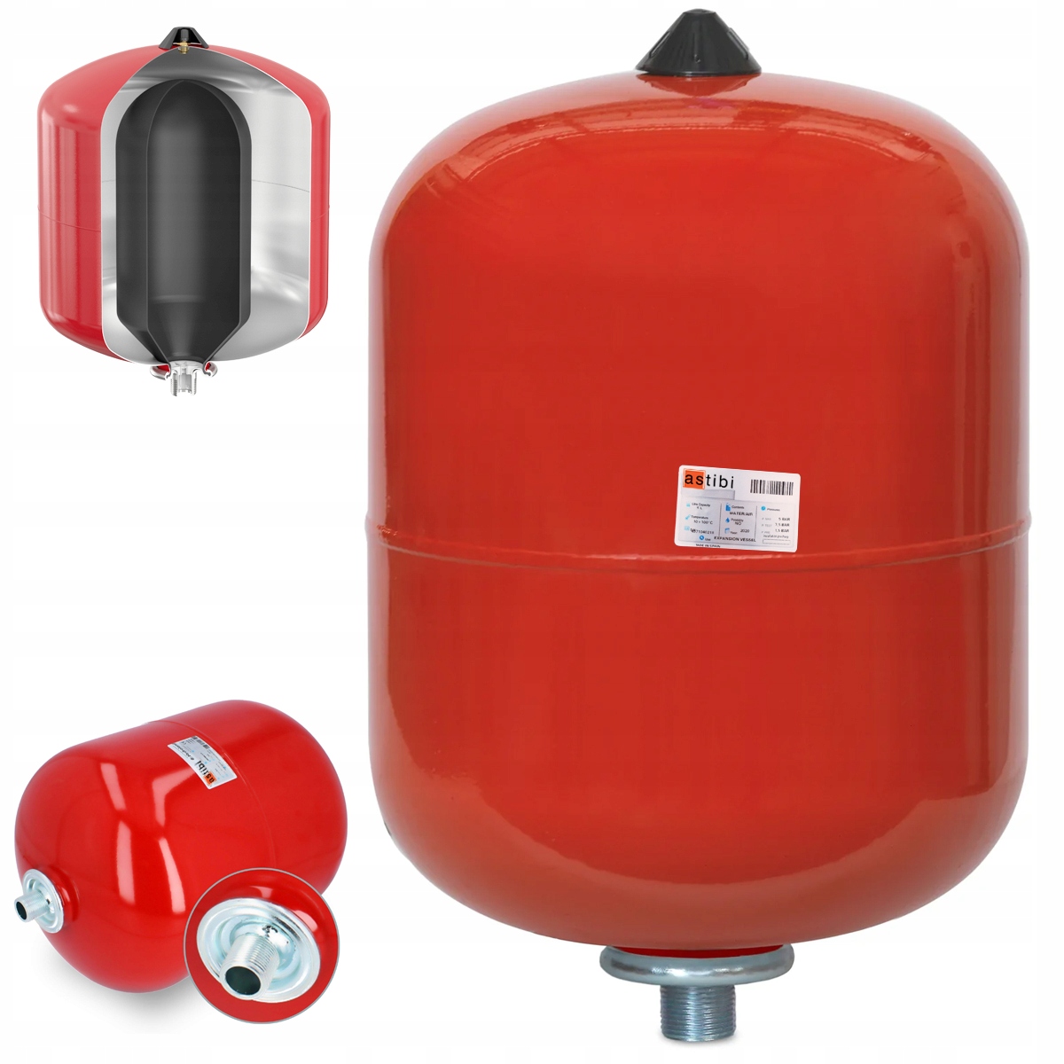 

Naczynie Wzbiorcze Przeponowe Do C.o. 35L Astibi