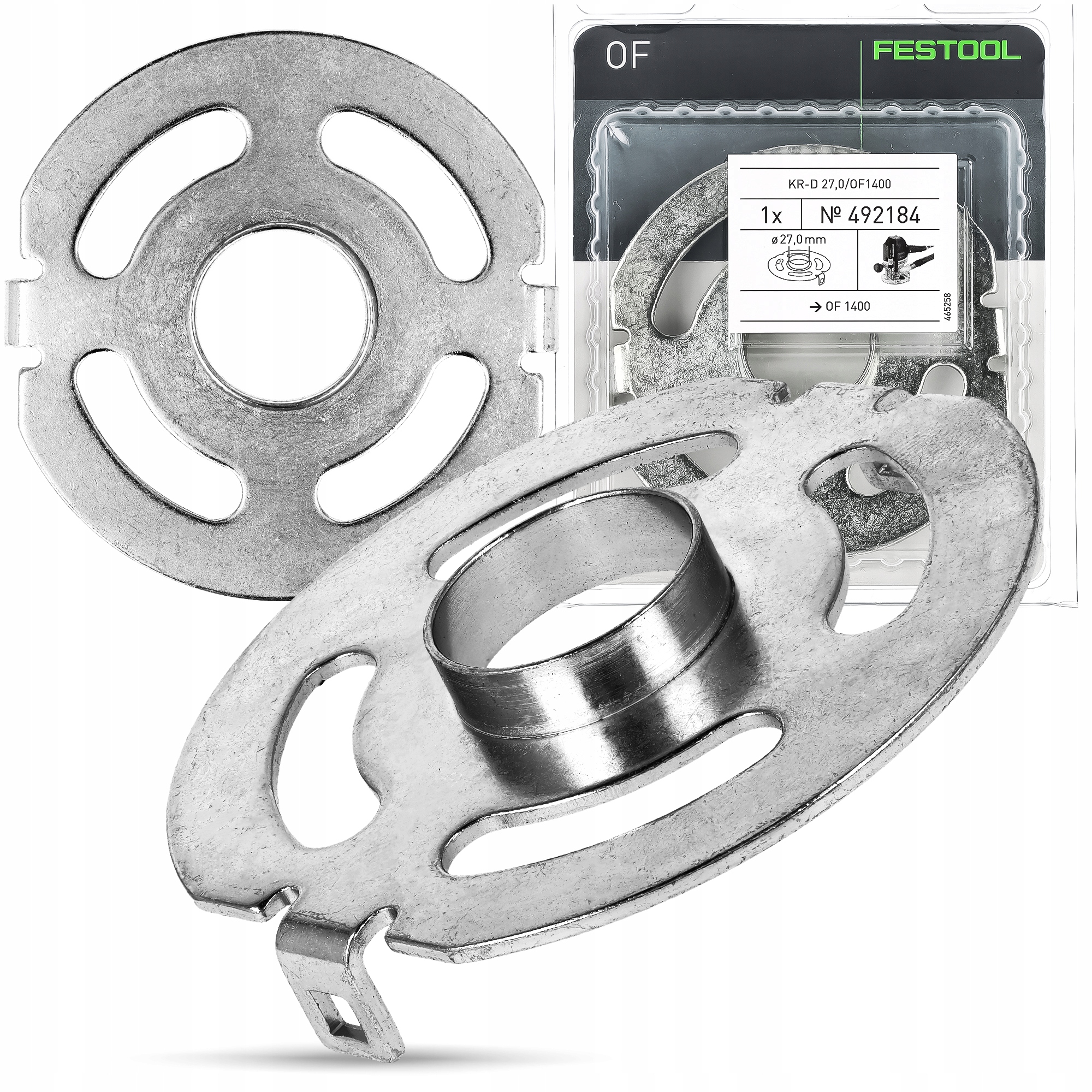 Kopírovací kroužek 27 mm pro horní frézku Festool Kr-d 27,0/OF