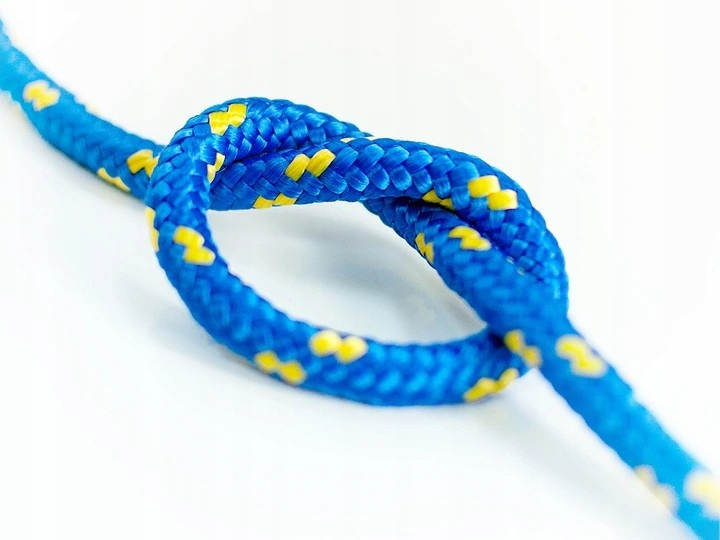 Lina Kotwiczna Cumownicza Zeglarska 10mm 25m Pontonu Łodzi WYBOR KOLORU Długość 20 m