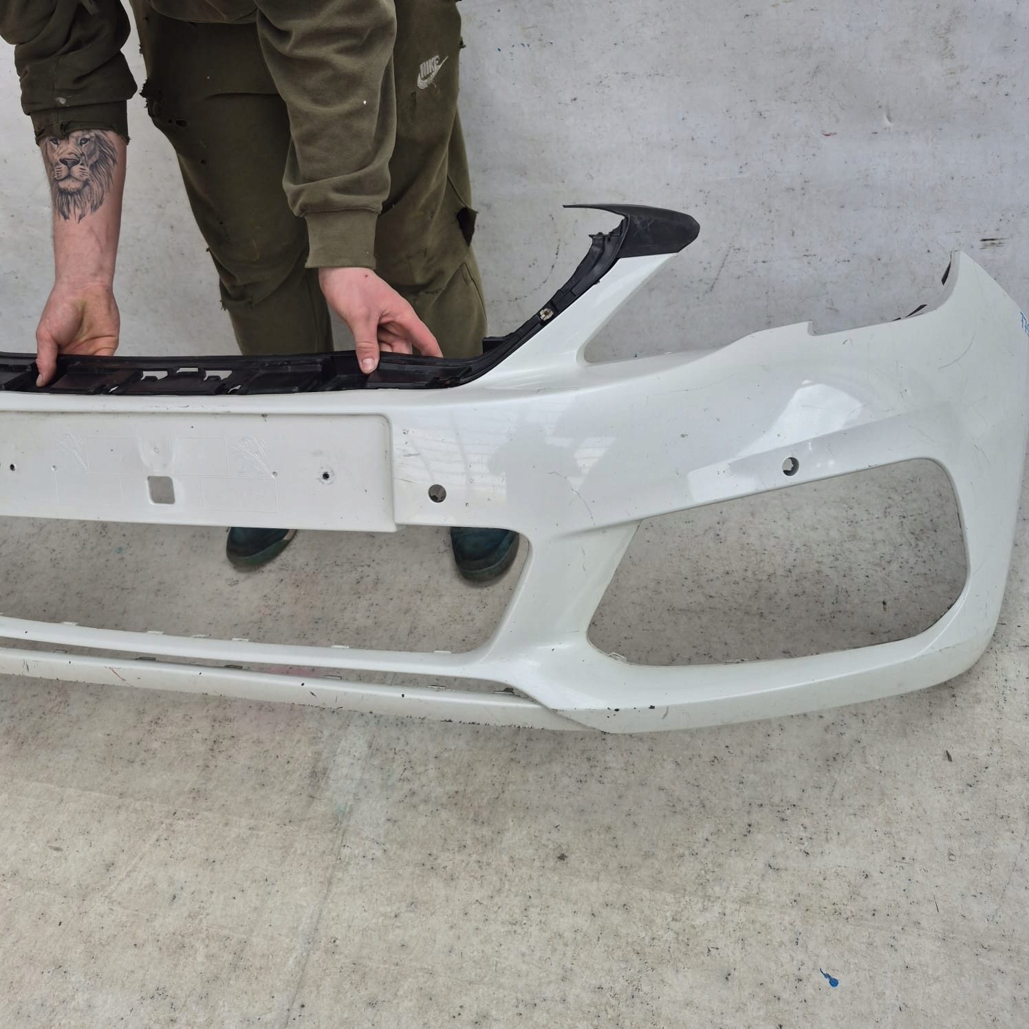 PEUGEOT 308 II 2 LIFT 17-21 bumper front front PDC