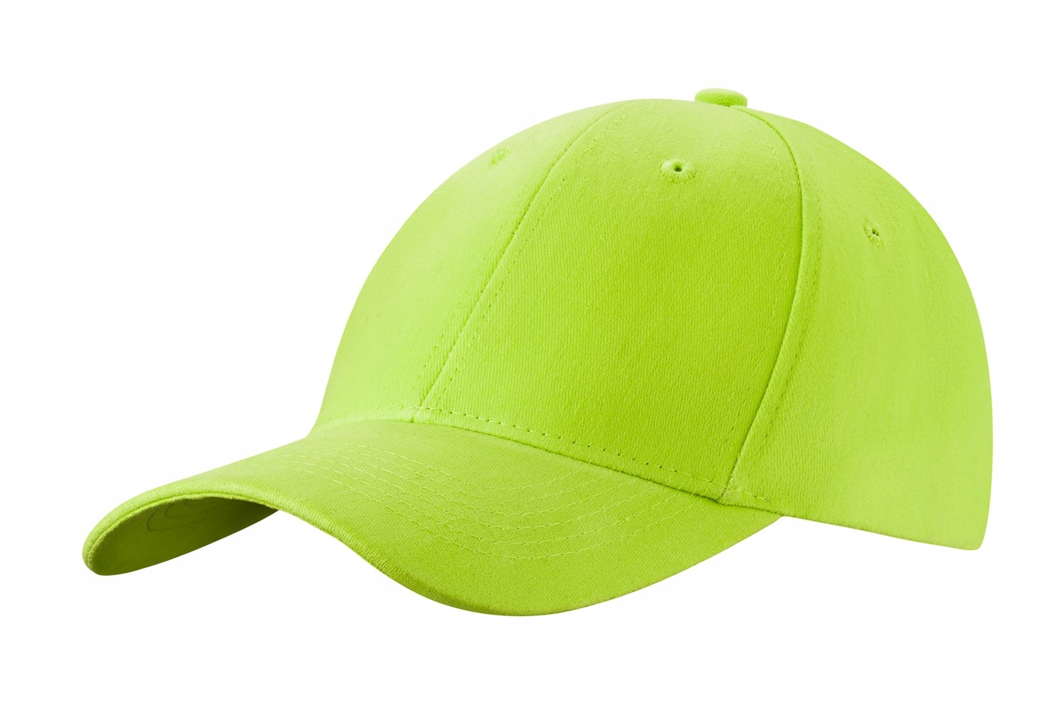 

Czapka z Daszkiem Bejzbolówka 6P Unisix Limonka