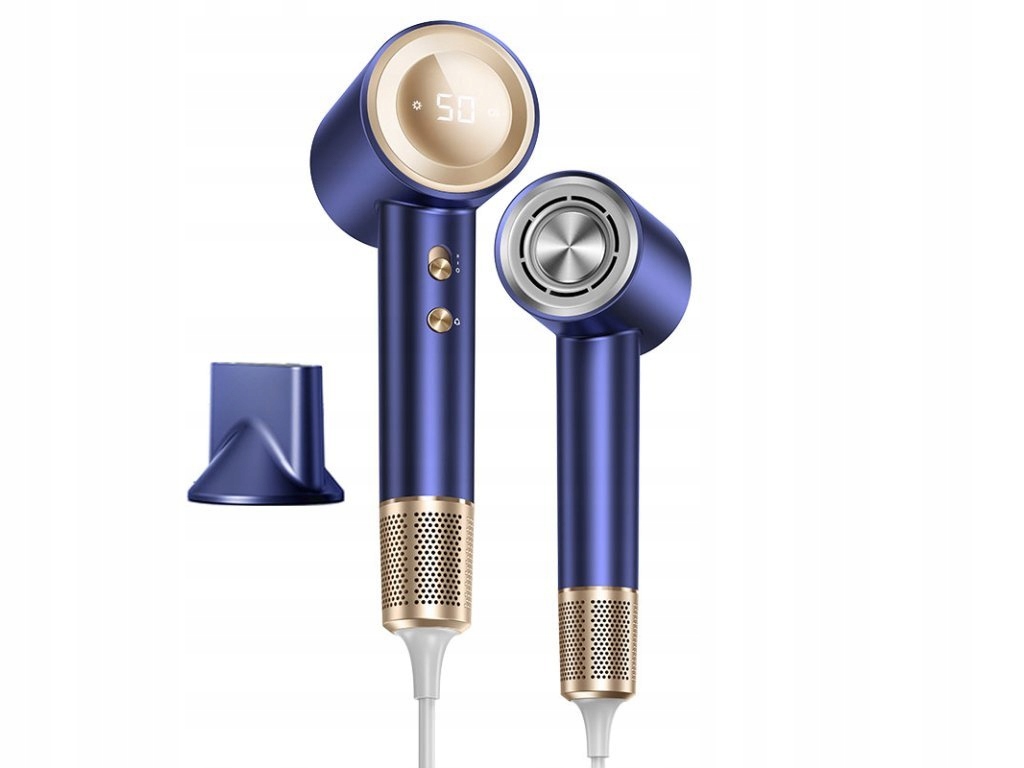 Fén na vlasy s ionizátorem D4, modrý GLOXD4B