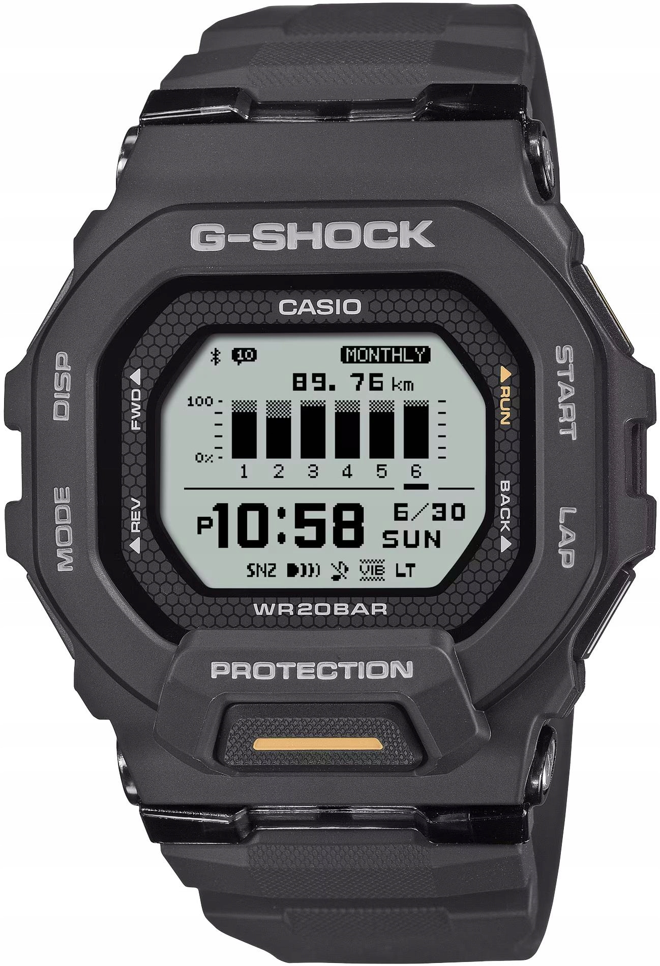 Zegarek Casio G-shock GBD-200-1A1ER Grawer Pl