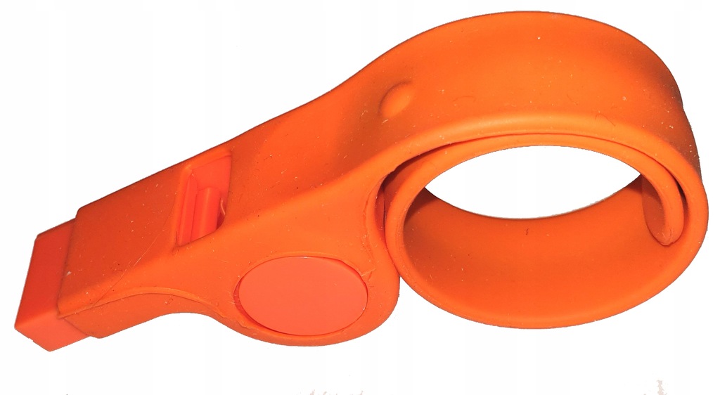 TOPPOINT SPORTOWY GWIZDEK Z OPASKĄ NA RĘKĘ dla KIBICA profesjonalny BIAŁY Marka Alcomex