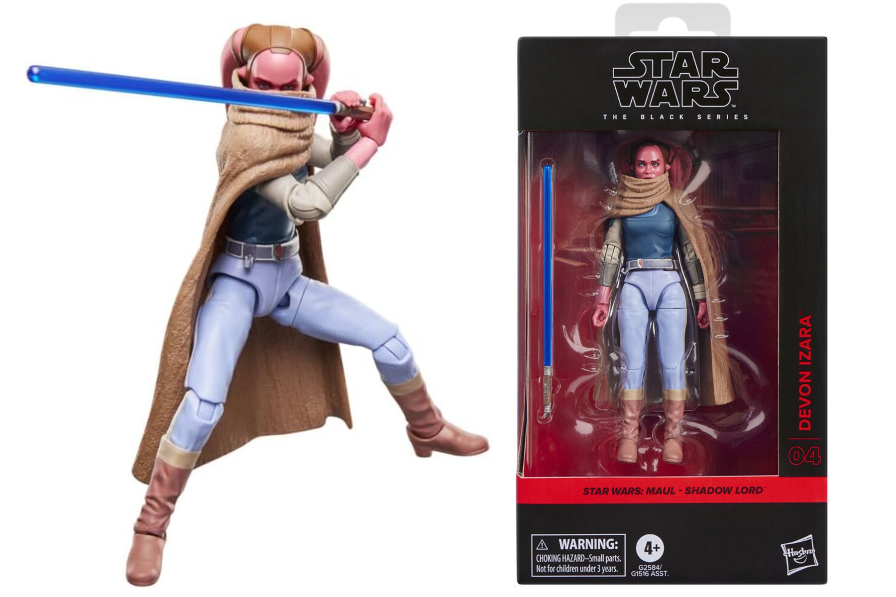 Star Wars The Black Series Maul Shadow figurka Devon Izara 15 cm