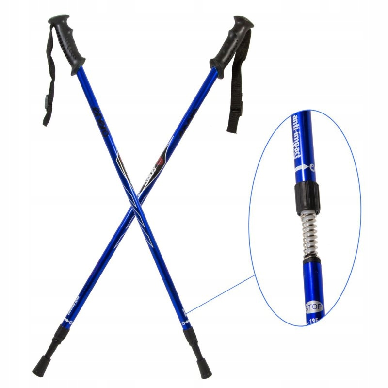 Kije trekking Nording Walking Enero classic blue