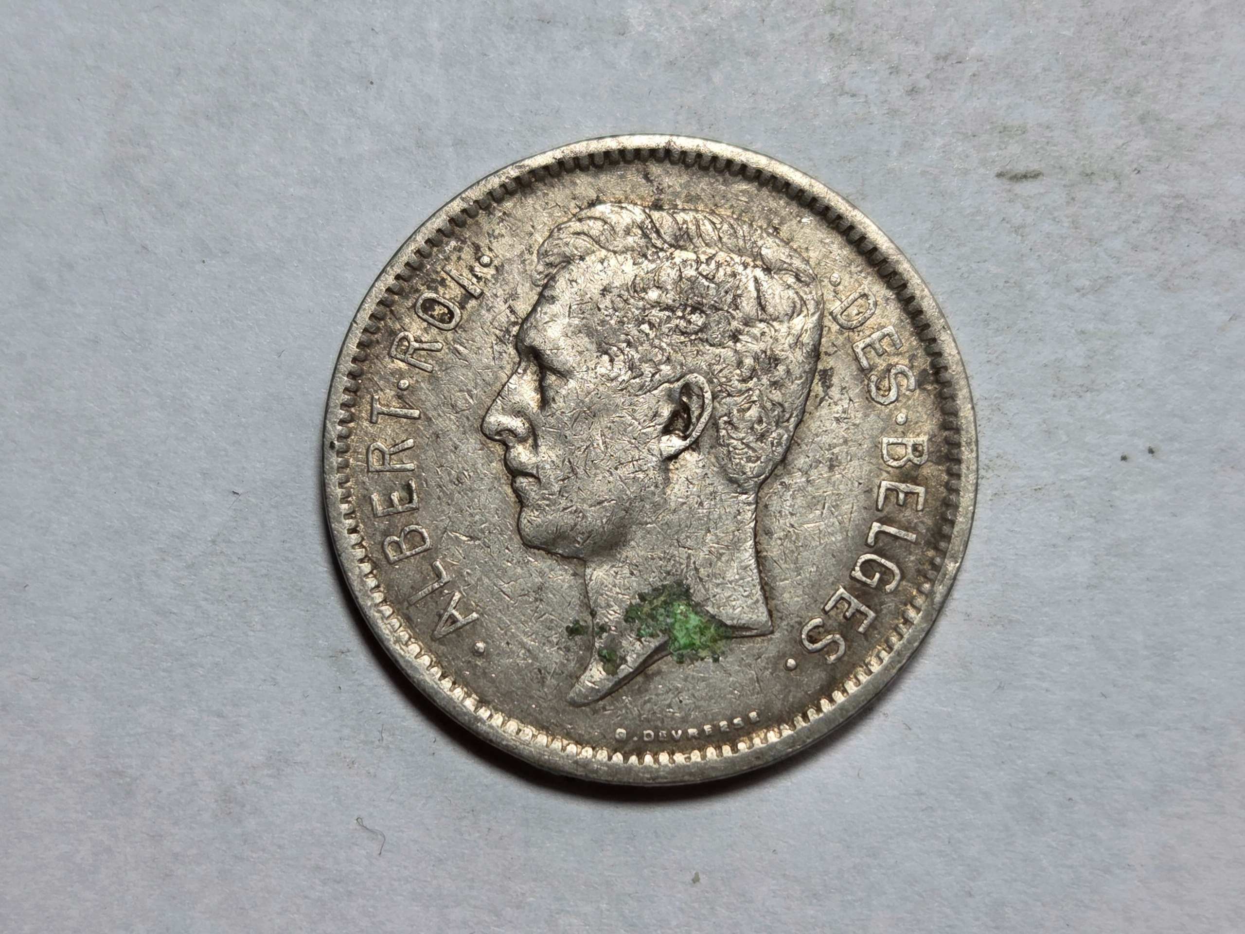 Belgia 5 franków 1934 rok -NR0420