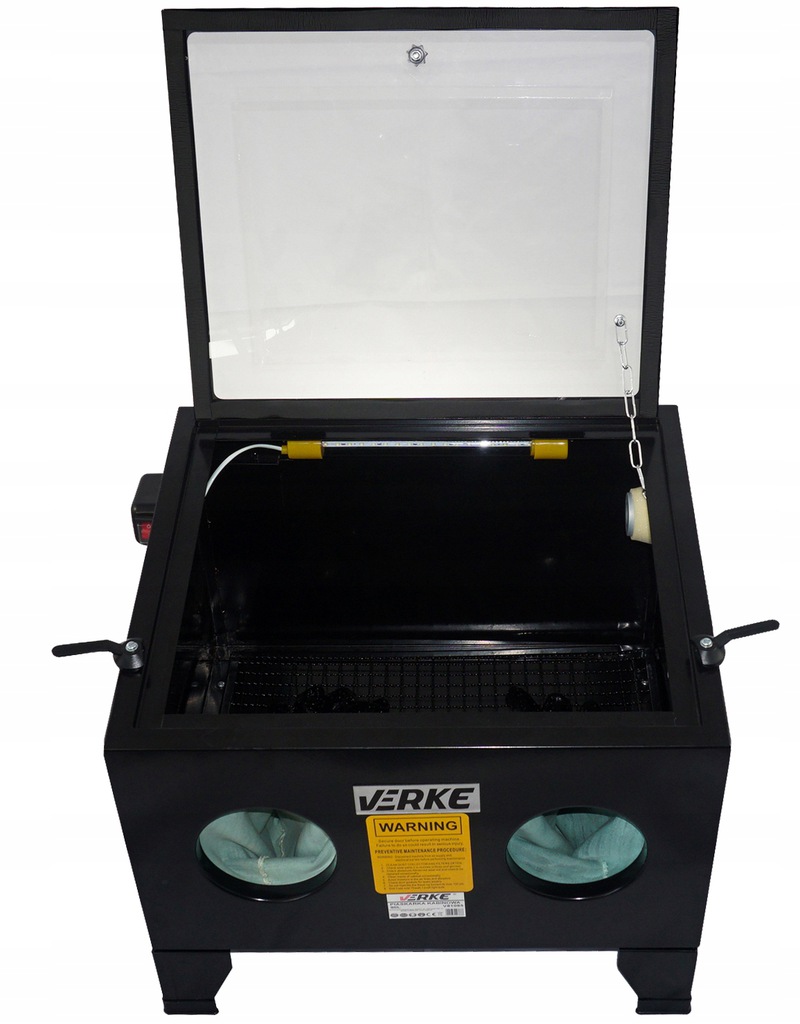 PIASKARKA KABINOWA STACJONARNA WARSZTATOWA PROFESJONALNA DUŻA 90L + DYSZE Marka Verke