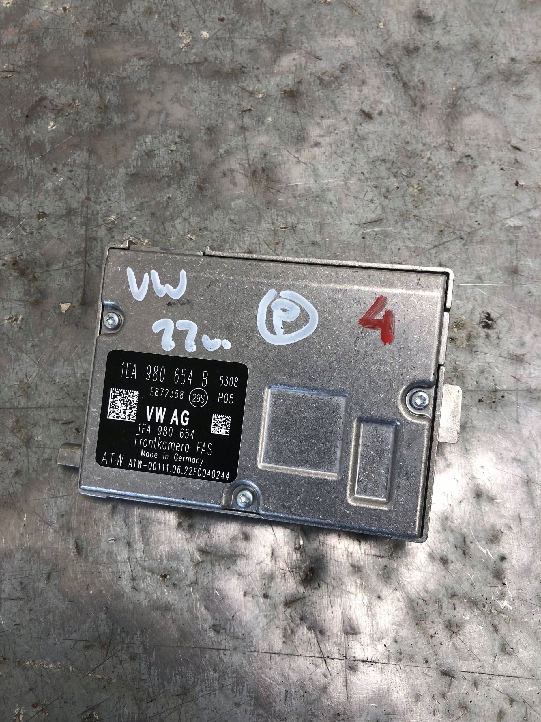 VW ID.3 ID.4 module KAMERA windows front ASYSTENT supports 1EA980654B