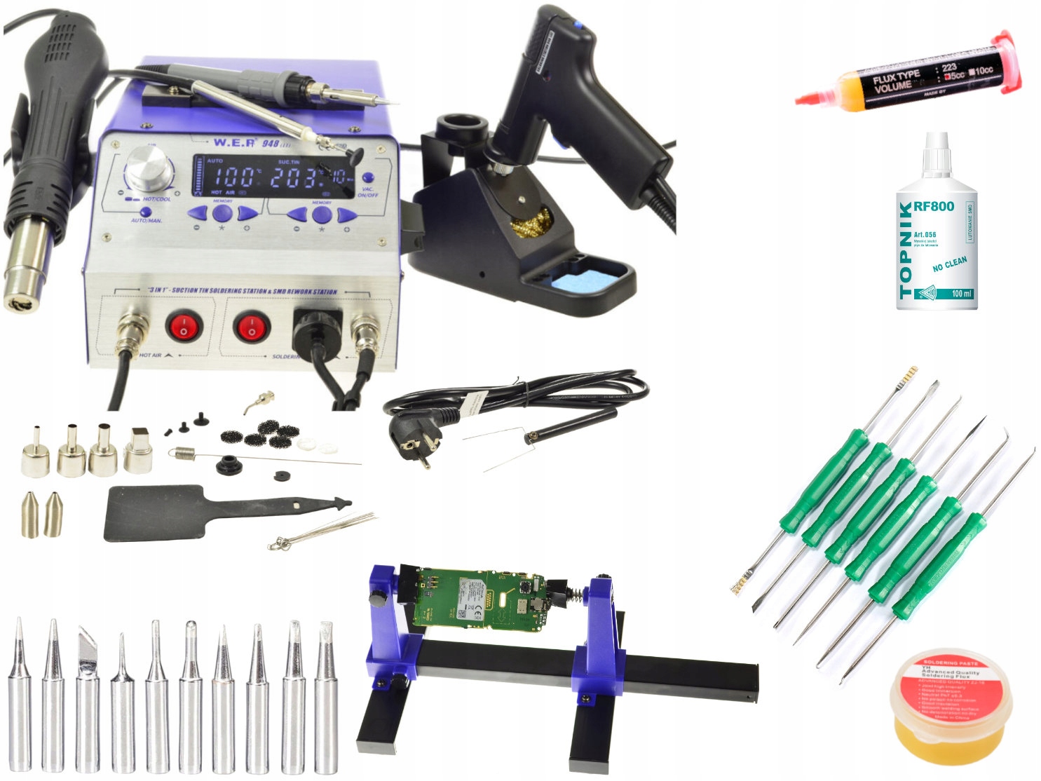 

Stacji Rozlutownica Wep 948-II +groty Narzędzia