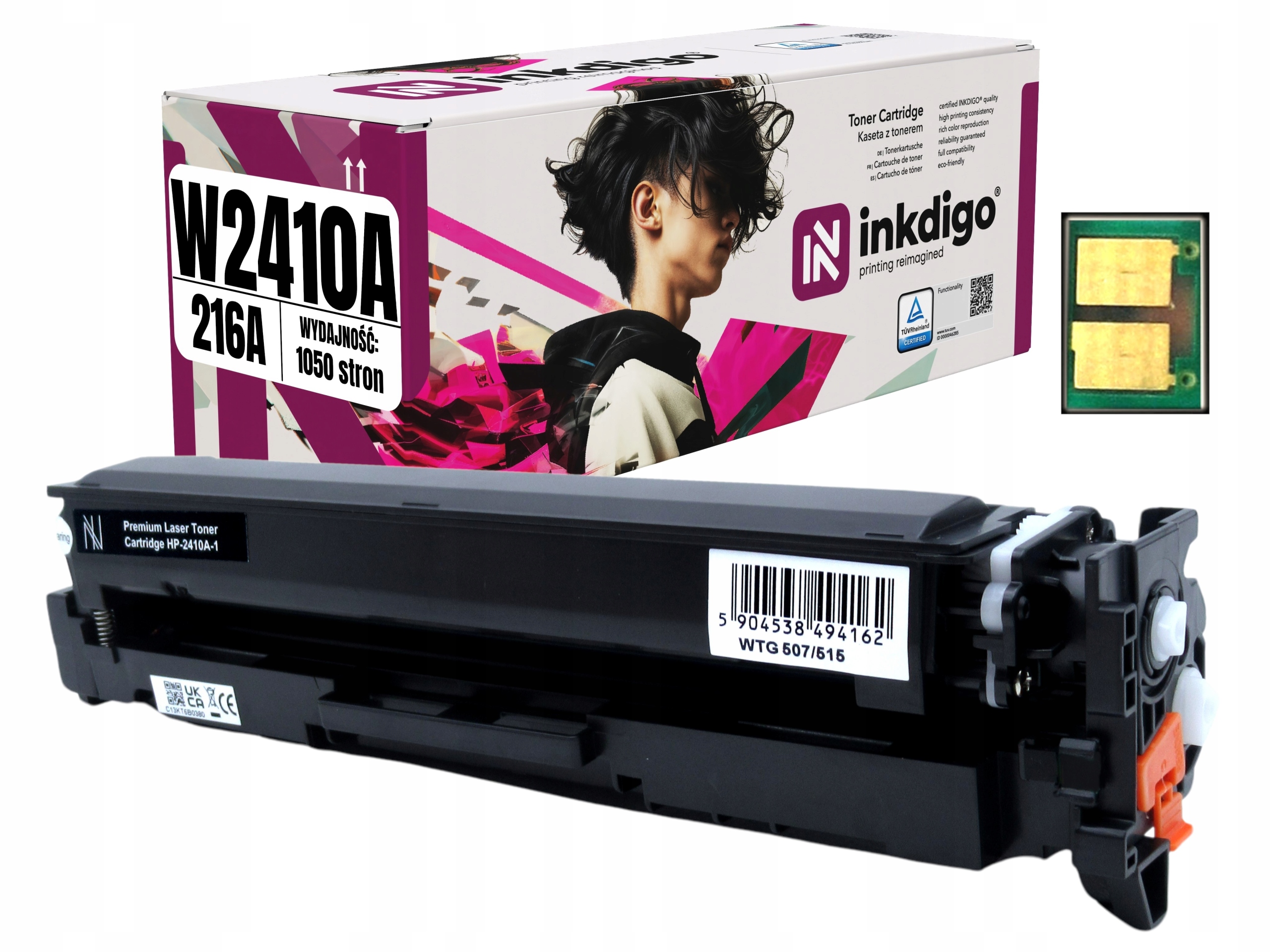 Náhradný toner s čipom W2410A pre Hp Color LaserJet Pro M155nw M182n M183fw