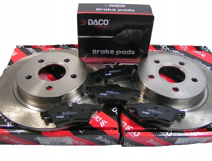 TARCZE + KLOCKI TYŁ VOLVO C30 C70 II S40 II V50