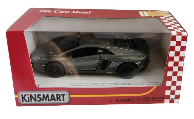 

Model Metalowy Kinsmart Lamborghini Aventador 1:38