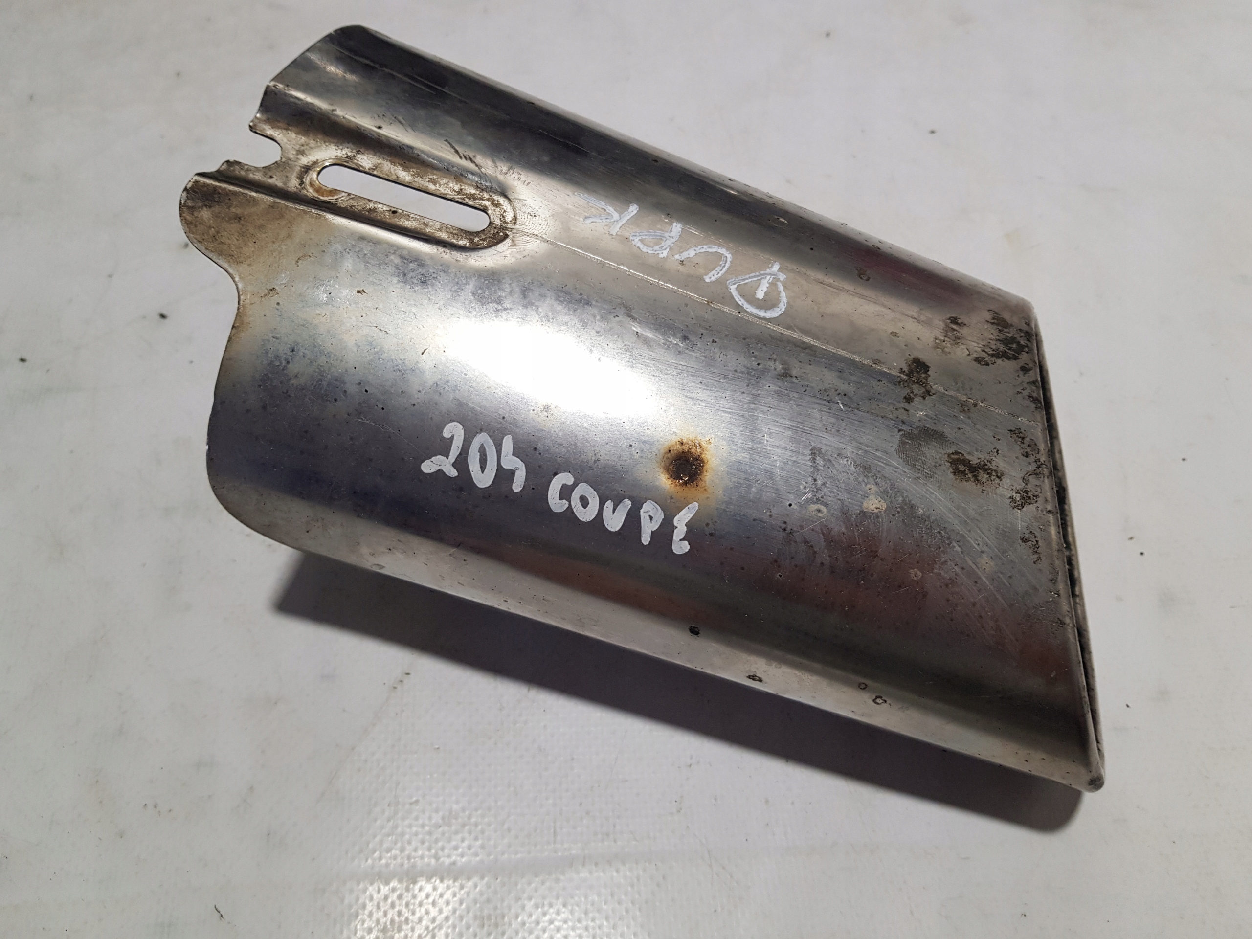 TERMINALE dello scarico MERCEDES W204 sinistra