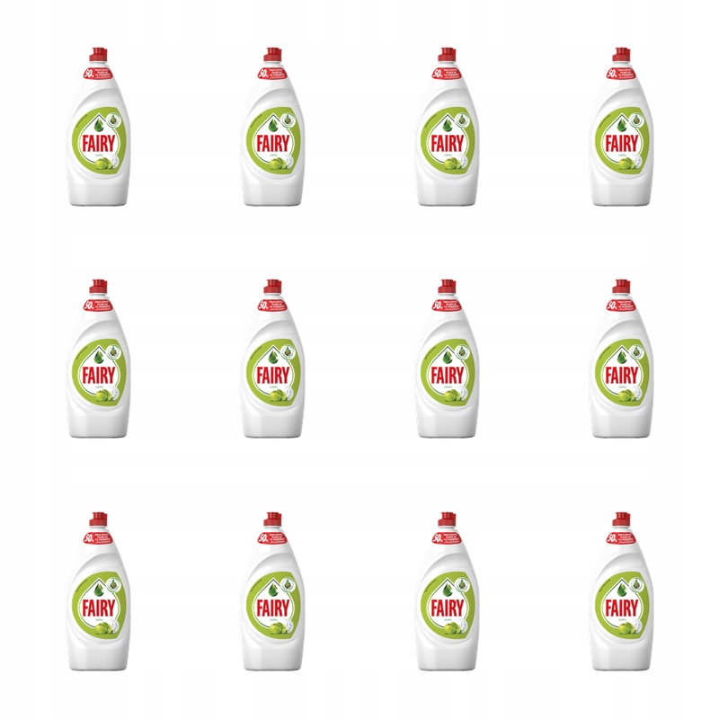 Fairy tekutý prostředek na mytí nádobí Apple 900 ml X12