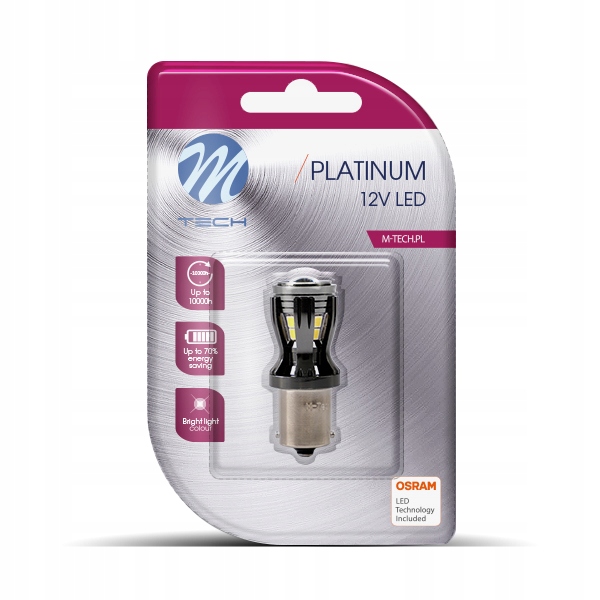 MOCNA Żarówka OSRAM LED P21W Ba15s CANBUS SOCZEWKA Producent TCH