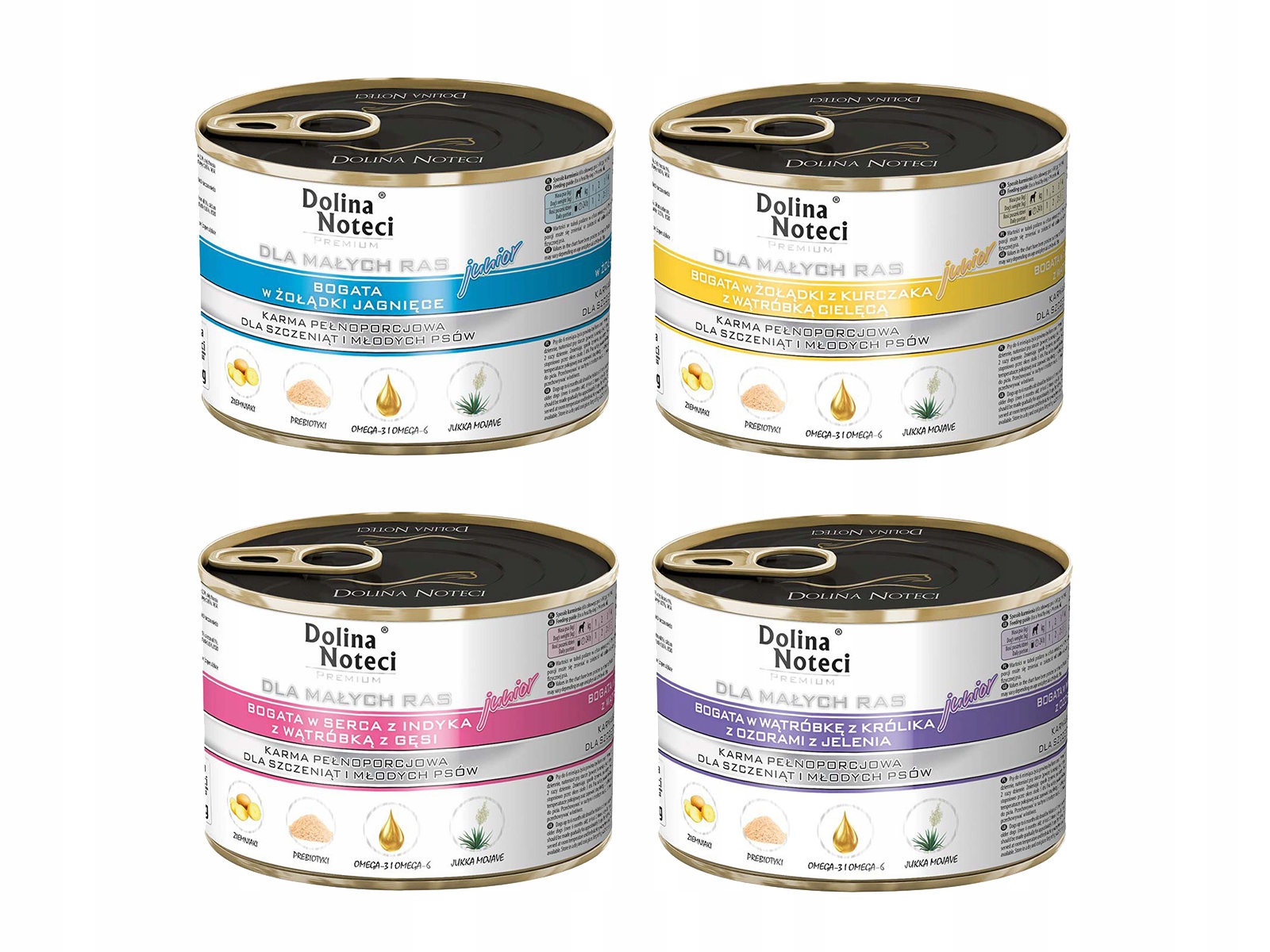 Levně Dolina Noteci Junior Malé Plemena MIX Chutí 24X185G