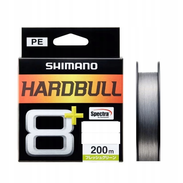 Plecionka Shimano Hardbull 8+ #1.5 28.7 lb 13 kg 200 m Grey