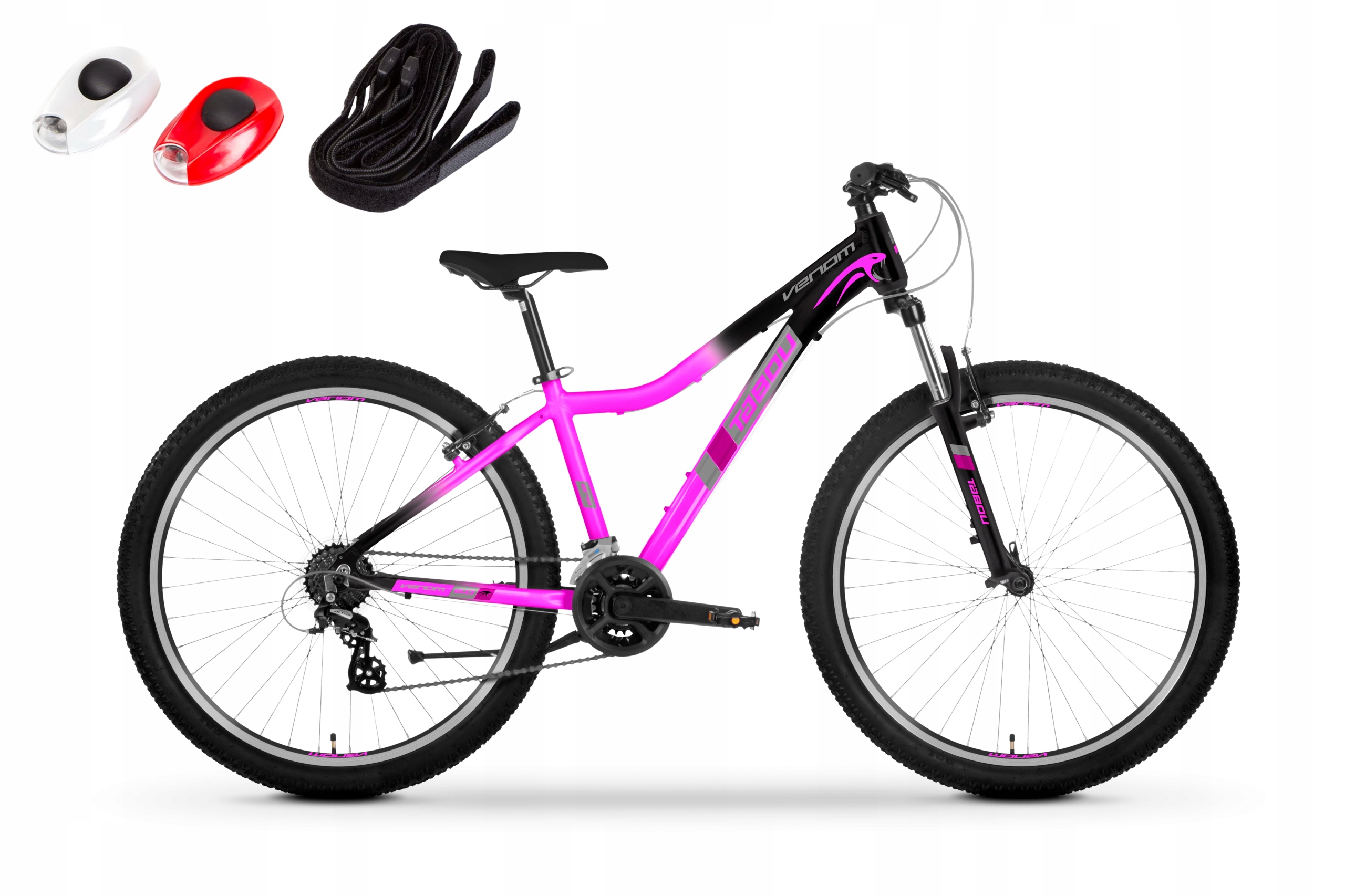 Rower Mtb Górski 27,5 Cali Tabou Venom 2.0 Shimano Aluminiowy Rama 17 Cali