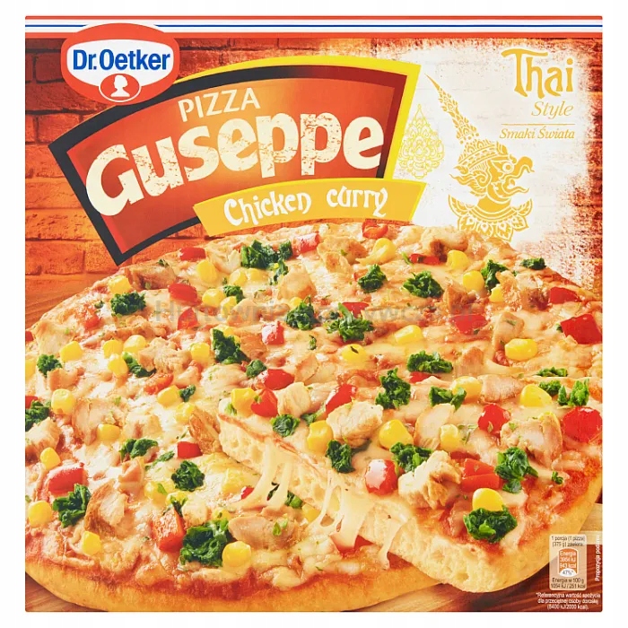 Dr.Oetker Pizza Guseppe Thai Style Chicken Curry 375 g