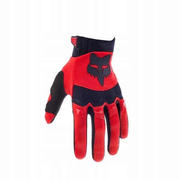 Rękawiczki rowerowe Fox Dirtpaw fluorescent red L