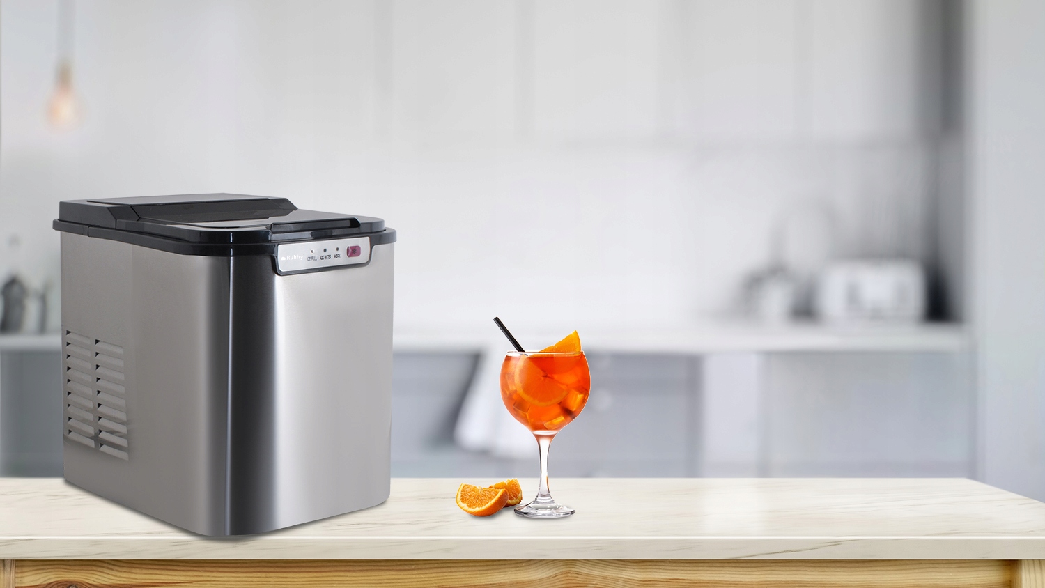 Дистриб'ютор Ice Cream Maker Home Ice Cube Machine Регульований розмір кубика №