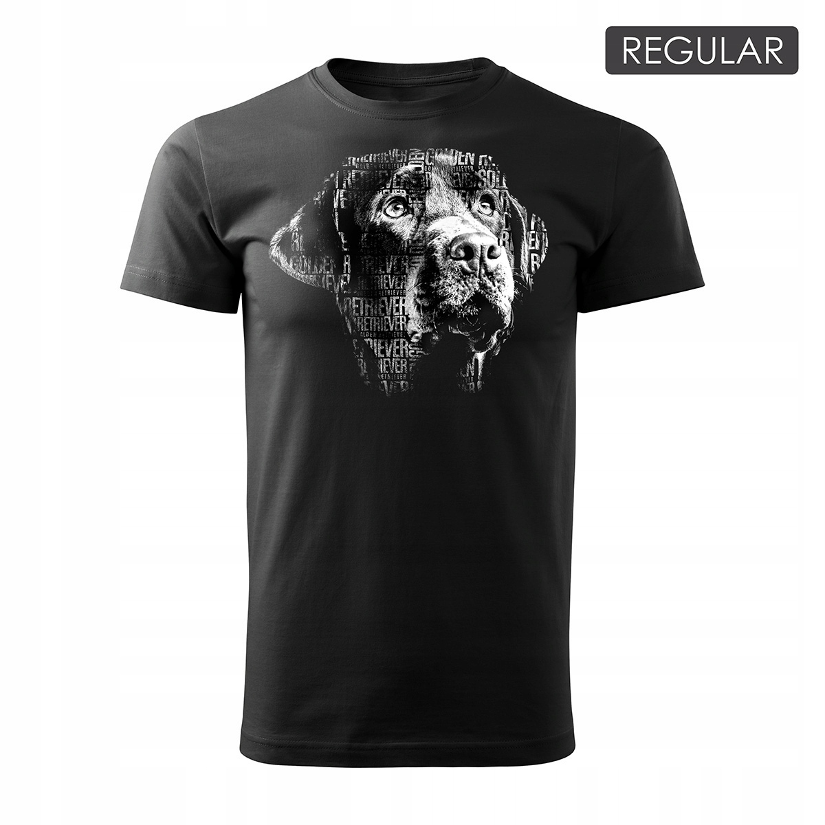 

Koszulka Golden Retriever z Golden Retrieverem