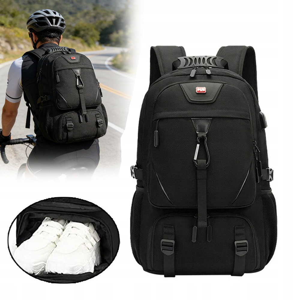 Sportovní batoh turistický batoh 80L, velký, prostorný, na výlety