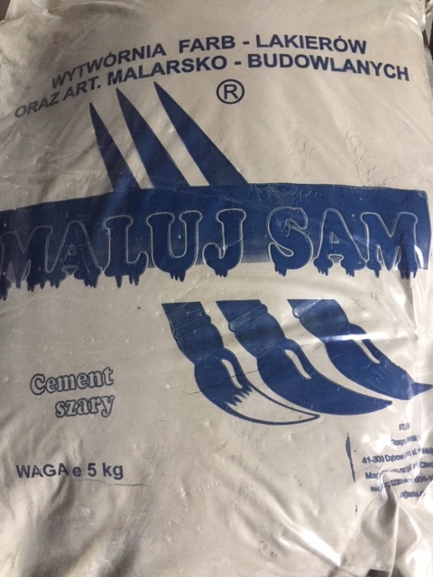 

Cement szary portlandzki Cem II 32,5 R 5kg