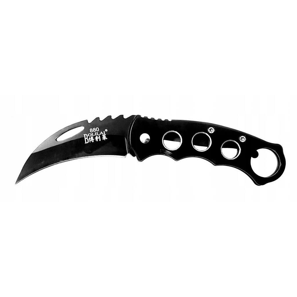 

Nóż Scyzoryk Boczny Stalowy 16cm