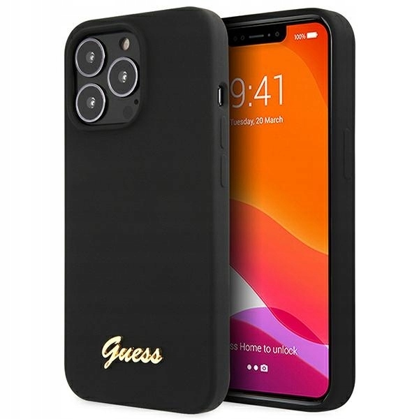 Guess pouzdro Silikonové kryt obal pro iPhone 13 Pro Max
