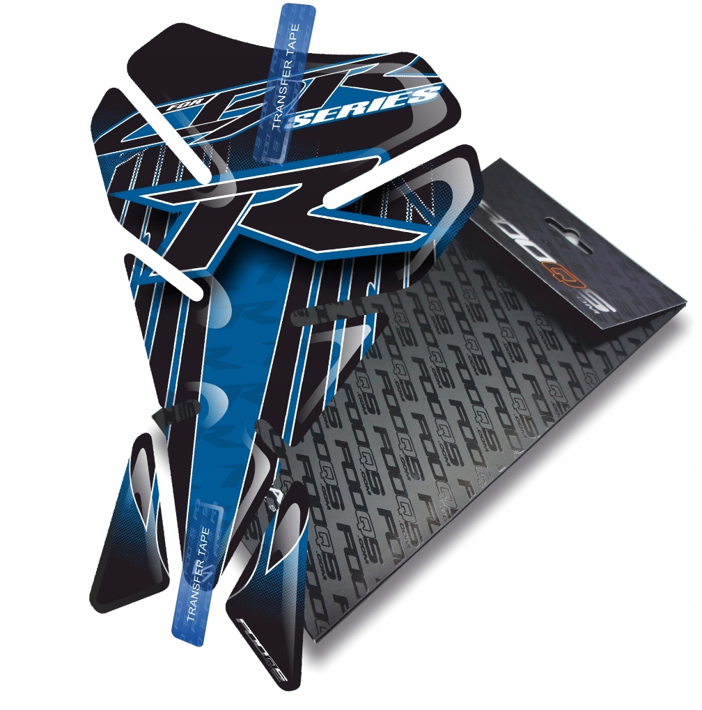 Tank-pad V1 od firmy Fooqs Honda Cbr 125 R 250 R 600 Rr 1000 Rr Modrý