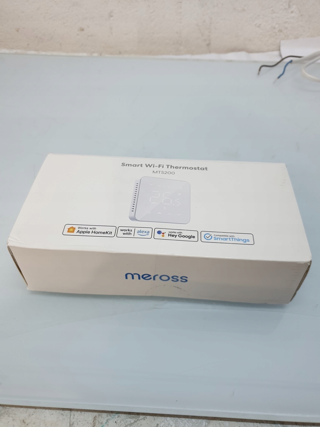 Meross, Inteligentny termostat Wi-Fi MTS200HK EU Homekit - Meross