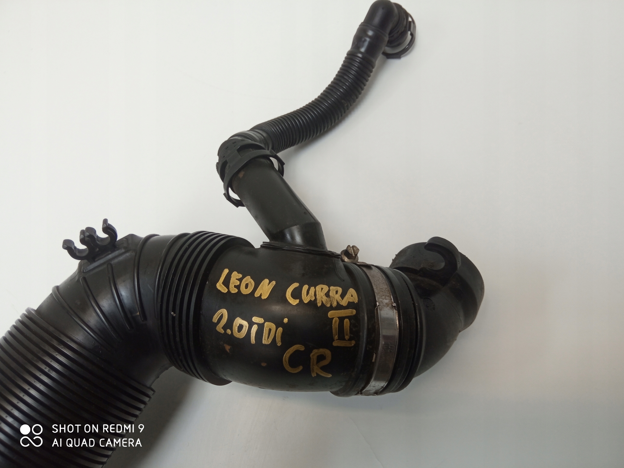 SEAT LEON II FL CUPRA pipe air hose 2.0 CR