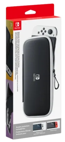 Etui Nintendo Switch Oled Szkło Ochronne